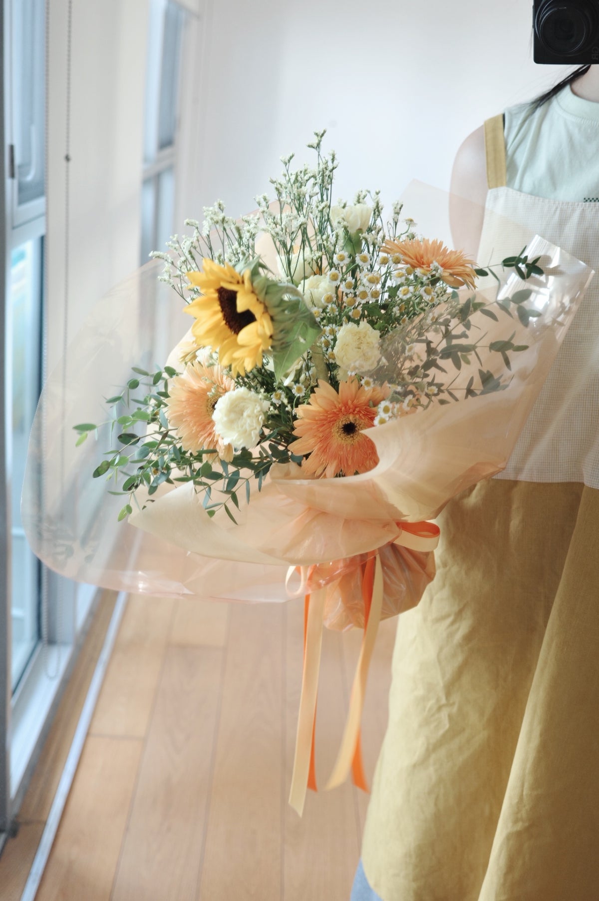 Tone to Tone Seasonal Flower Bouquet