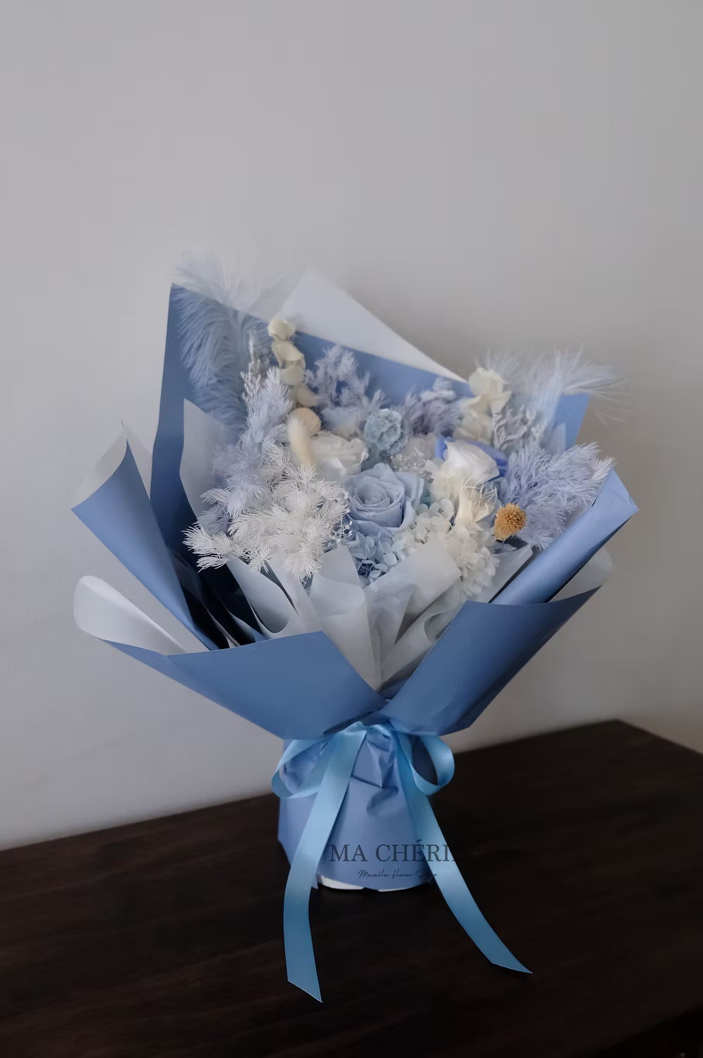 Preserved Rose & Hydrangea Bouquet