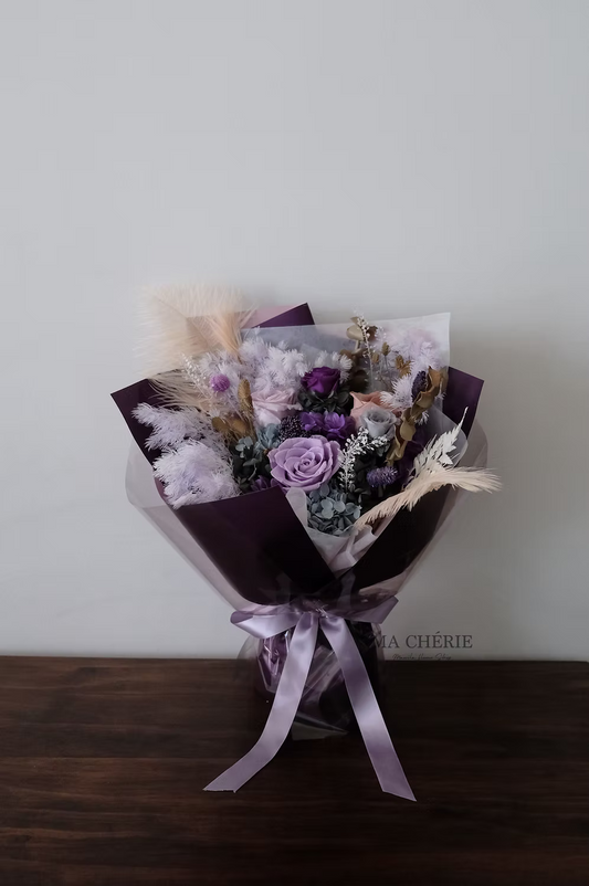 Preserved Rose & Hydrangea Bouquet