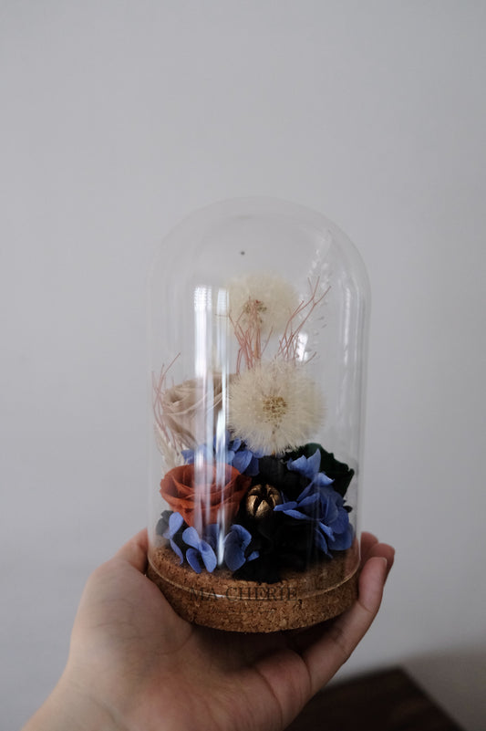Dandelion Preserved Flower Dome