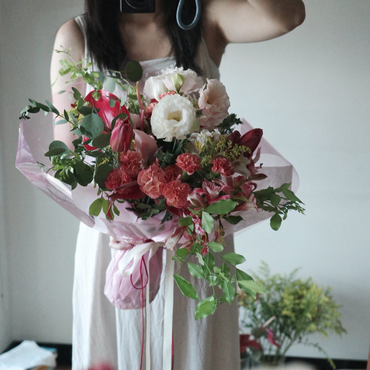 Tone to Tone Seasonal Flower Bouquet