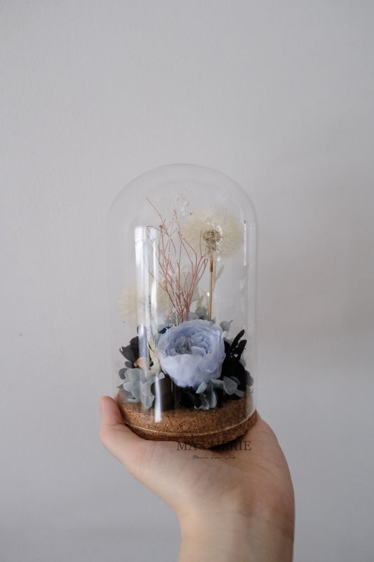 Dandelion Preserved Flower Dome