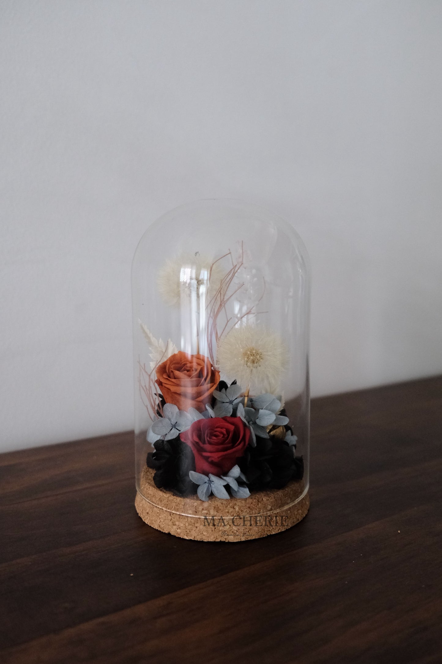 Dandelion Preserved Flower Dome